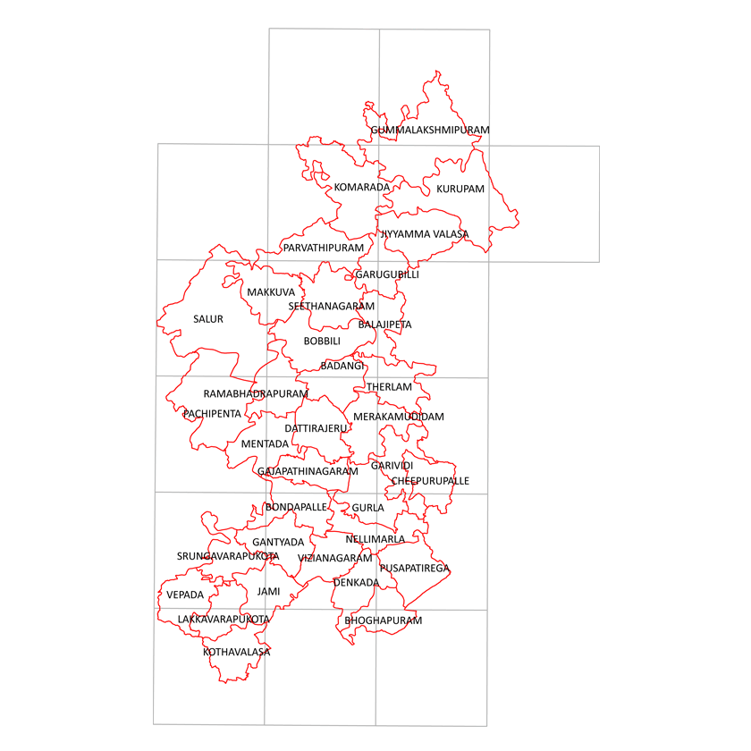 Storm surge inundation map for cyclone with wind speed